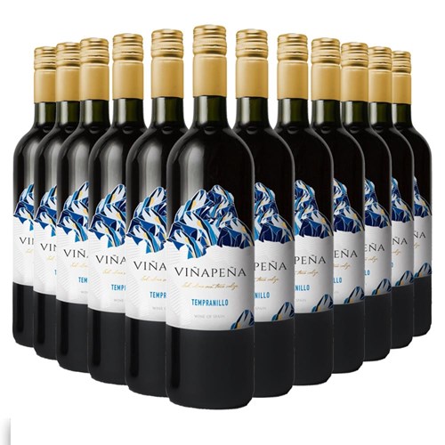 Case of 12 Vina Pena Tempranillo 75cl Red Wine